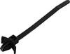 TRU COMPONENTS TC-13030700 TC-WM-100-4.8-UVB-B Kabelbinder 100 mm 4.8 mm Zwart Met vleugelsluiting, UV-gestabiliseerd, Chemische bestendigheid 100 stuk(s)