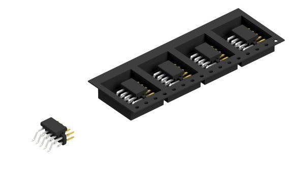 Fischer Elektronik Male header (standaard) Aantal rijen: 2 10145953 700 stuk(s)-0