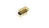 Fischer Elektronik Male header (standaard) Aantal rijen: 2 10062725 10 stuk(s)