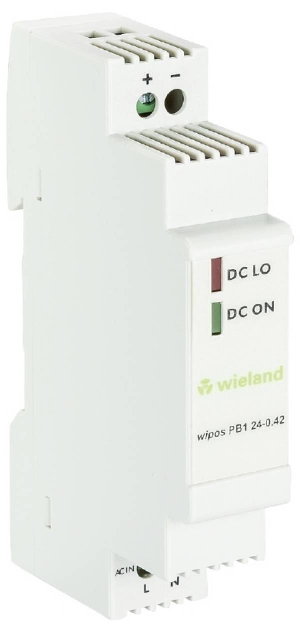 Wieland Electric 81.000.6300.0 Schakelnetvoedingsmodule  24 V 0.42 A 10 W   Inhoud 1 stuk(s)