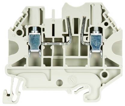 Wieland Electric 58.504.4155.0 Zekeringklem 6 mm   Grijs 100 stuk(s) Piece