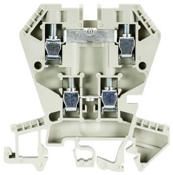Wieland Electric 57.404.7055.0 Installatie-etageklem 6 mm Schroeven  Grijs 100 stuk(s) Piece