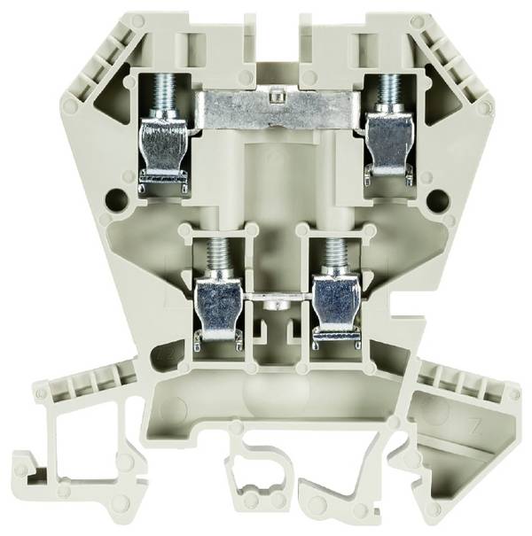 Wieland Electric 57.404.7055.0 Installatie-etageklem Schroeven Grijs 100 stuk(s)