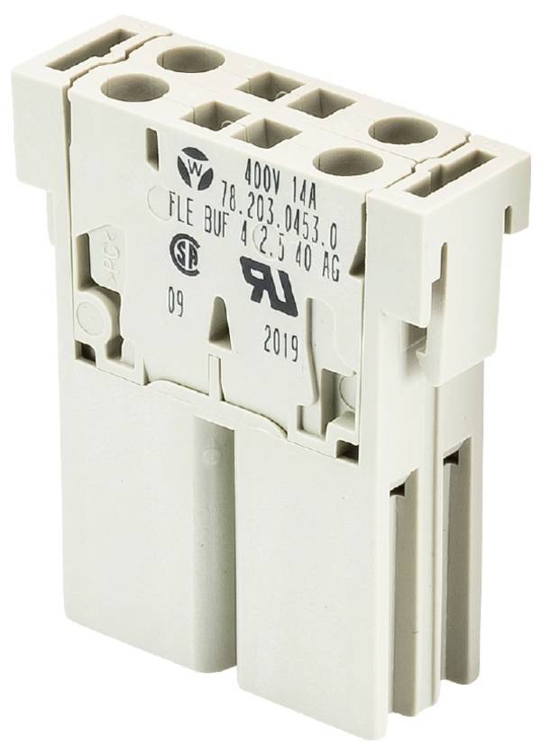 Wieland Electric 78.203.0453.0 Module-element Totaal aantal polen 4 10 stuk(s)