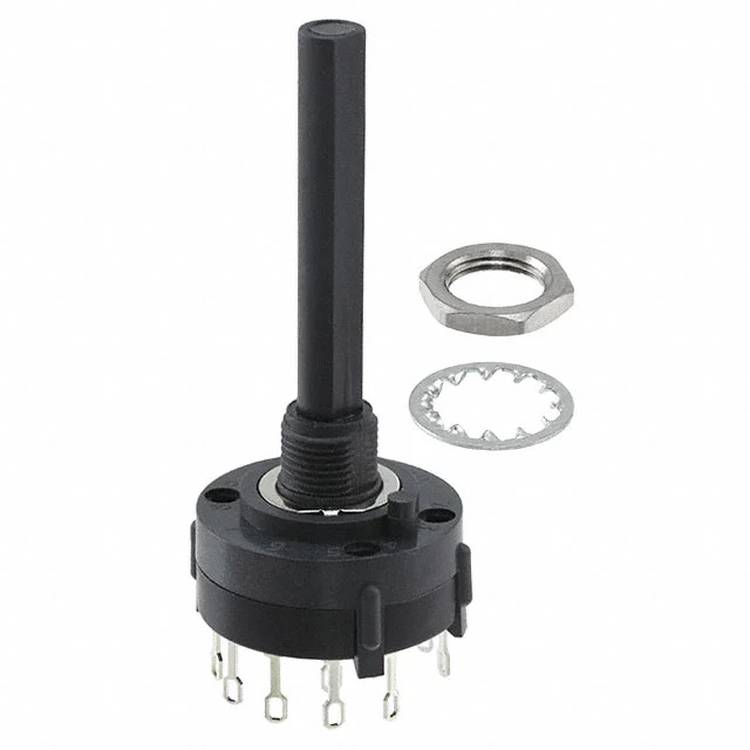 C & K Switches A20515RNZQ Rotary Switch A Series Draaischakelaar 125 V/AC, 125 V/DC 2.5 A Schakelposities 5 1 stuk(s)-0
