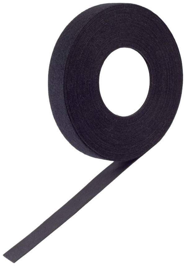 BKL Electronic PRO Klittenband  Paddenstoel (l x b) 10 m x 16 mm Zwart 1 stuk(s)