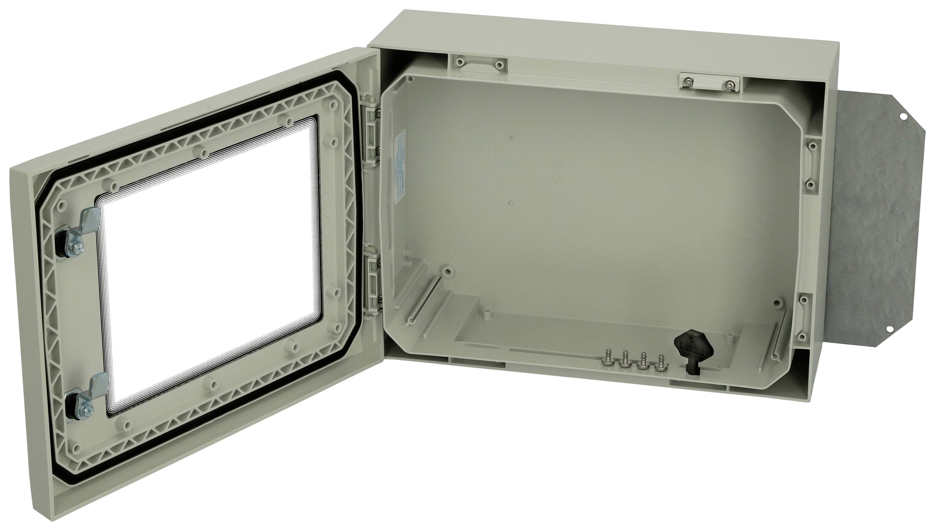 Fibox ARCA 304015W No MP Schakelkast 400 x 400 x 300 x 150 Polycarbonaat Grijs-wit (RAL 7035) 1 stuk(s) Piece