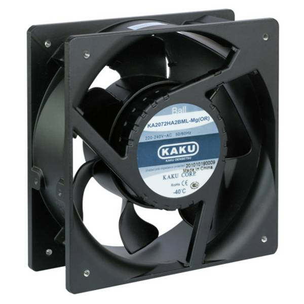 Kaku KA2072HA2BML-Mg(OR) Axiaalventilator 230 V/AC 1670 m³/h (l x b x h) 208 x 208 x 72 mm