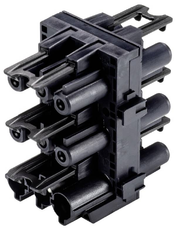 BACHMANN T verdeler GST18 3-polig, GST18 1x In 5x Uit