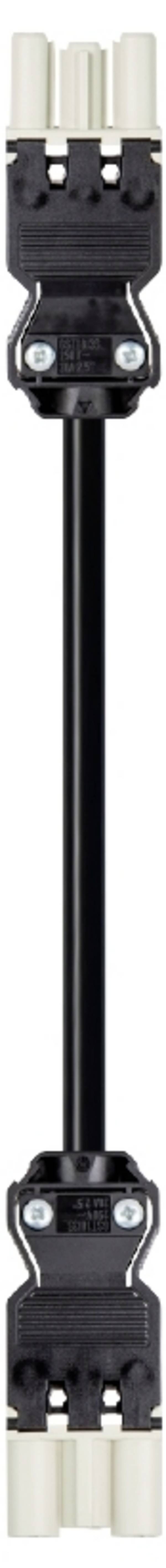 Wieland Electric 92.232.3000.3 Verbindingskabel Zwart 3 m