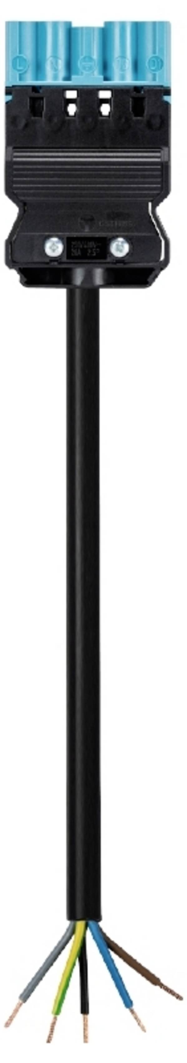 Wieland Electric 92.257.2004.9 Aansluitkabel Zwart 2 mm
