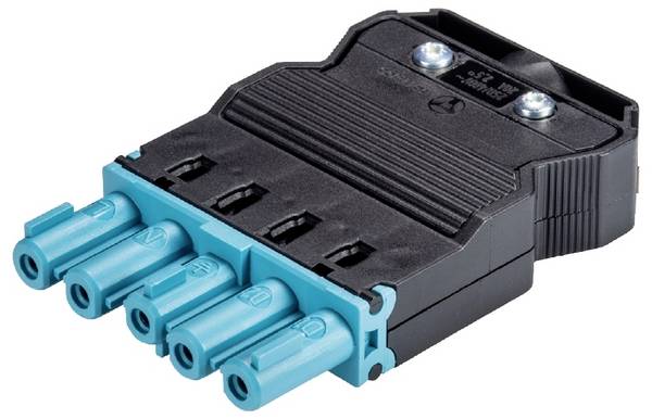 Wieland Electric 92.953.4453.0 Steekverbinder Blauw