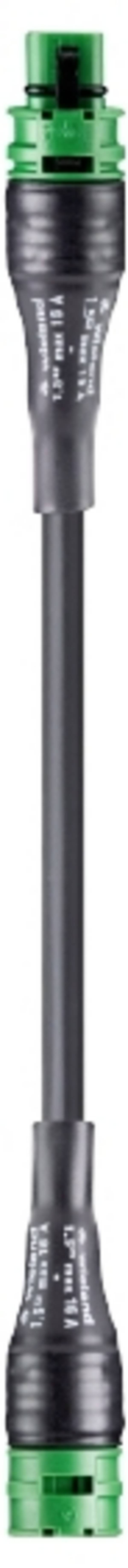 Wieland Electric 96.232.0531.7 Verbindingskabel Zwart 500 mm