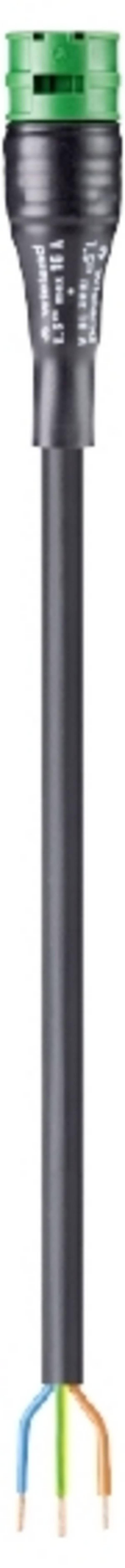 Wieland Electric 96.232.10D5.7 Aansluitkabel Zwart 1 m