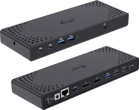i-tec I-TEC USB-C Tripledock PD 100W USB-C dockingstation
