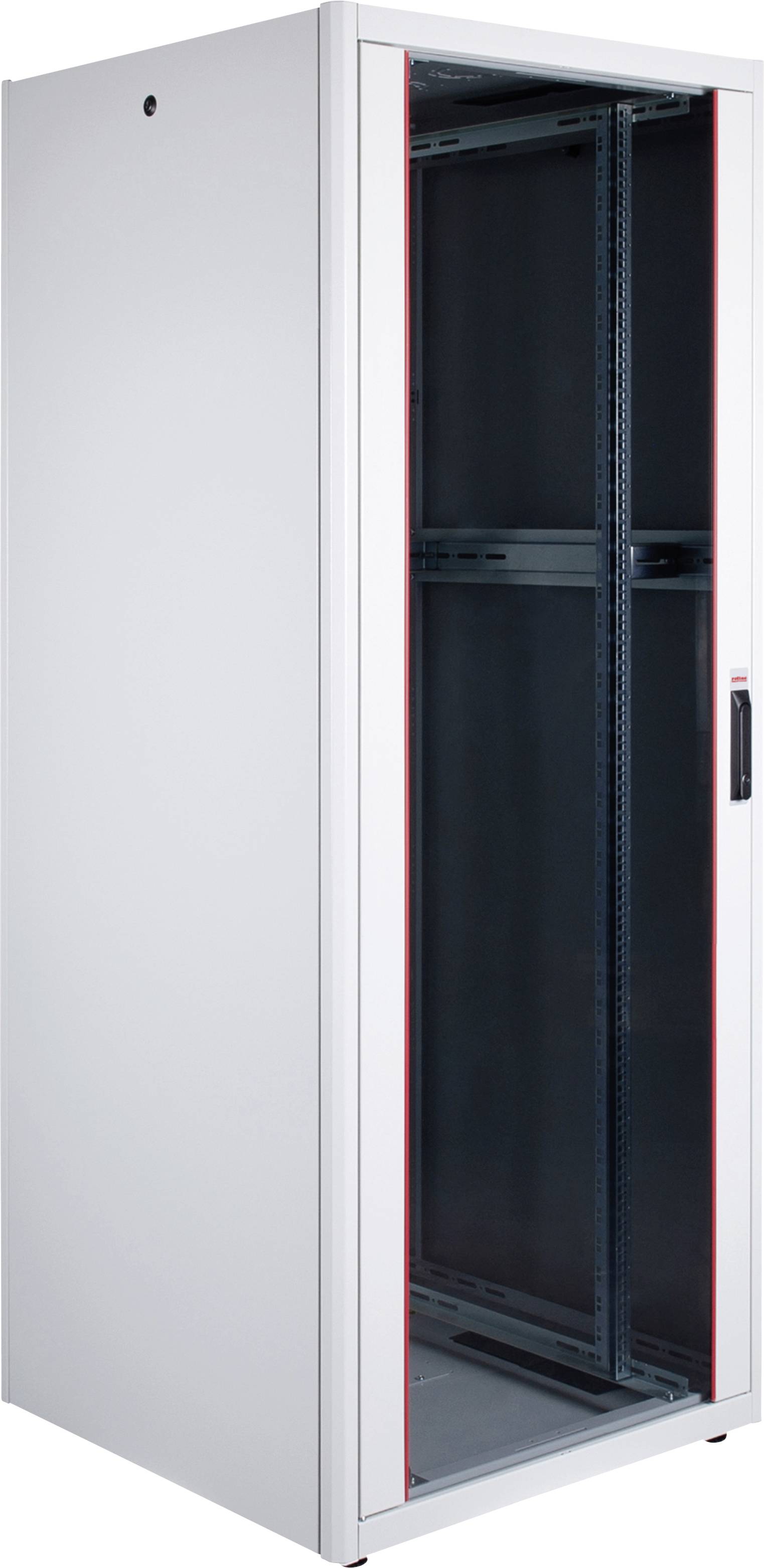 ROLINE 19-inch netwerkkast Pro 42 U, 800x800 BxD Glazen deur grijs