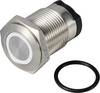 TRU COMPONENTS TC-13224160 ONPOW6316F-10E/Q/W/12V/S Druktoets 36 V DC/AC 2 A 1x uit/(aan) Moment Wit IP65 1 stuk(s)