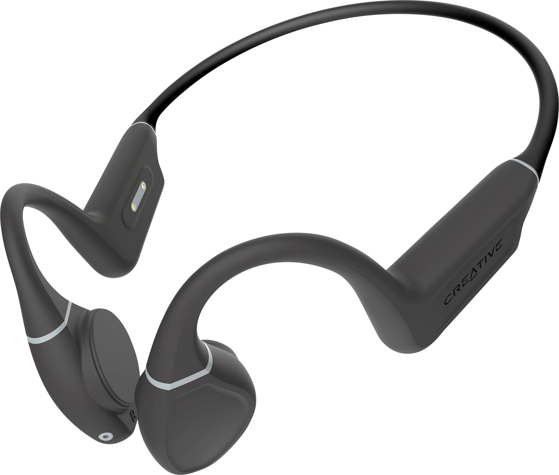 Beengeleidingshoofdtelefoon CREATIVE OUTLIER FREE+ draadloos, waterdicht Zwart