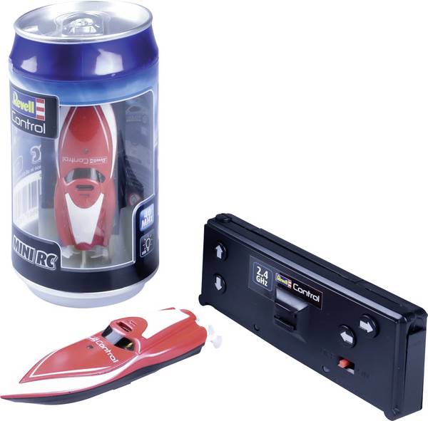 Revell Control Mini rood RC boot voor beginners RTR 75 mm