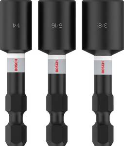 Conrad Bosch Accessories 2608521U65 2608521U65 Slagadapterset 1/4" (6.3 mm), 5/16" (8 mm), 3/8" (10 mm) aanbieding
