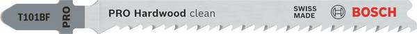 Bosch Accessories 2608655092 PRO Hardwood clean T101BF Decoupeerzaagblad, 100 mm, 2-delig 2 stuk(s)