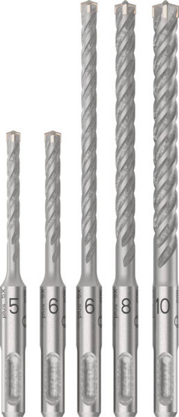 Bosch Accessories 2608833910 2608833910  Hamerboorset  5.0 mm, 6.0 mm, 6.0 mm, 8.0 mm, 10.0 mm   1 stuk(s)