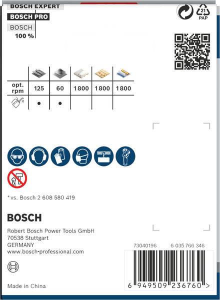 Bosch Accessories 2608901524 2608901524 Gatenzaag 70 mm Hooggelegeerd 1 stuk(s)-2