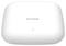Een witte D-Link WLAN-access point met afgeronde hoeken en een kleine groene LED-indicator in het midden van de voorkant.