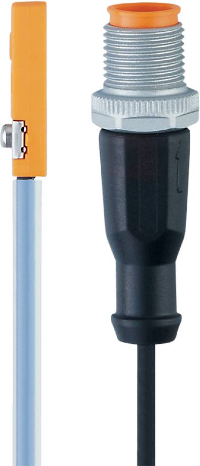 Draadknipper en striptang naast elkaar. De draadknippertool is oranje, de striptang zwart.