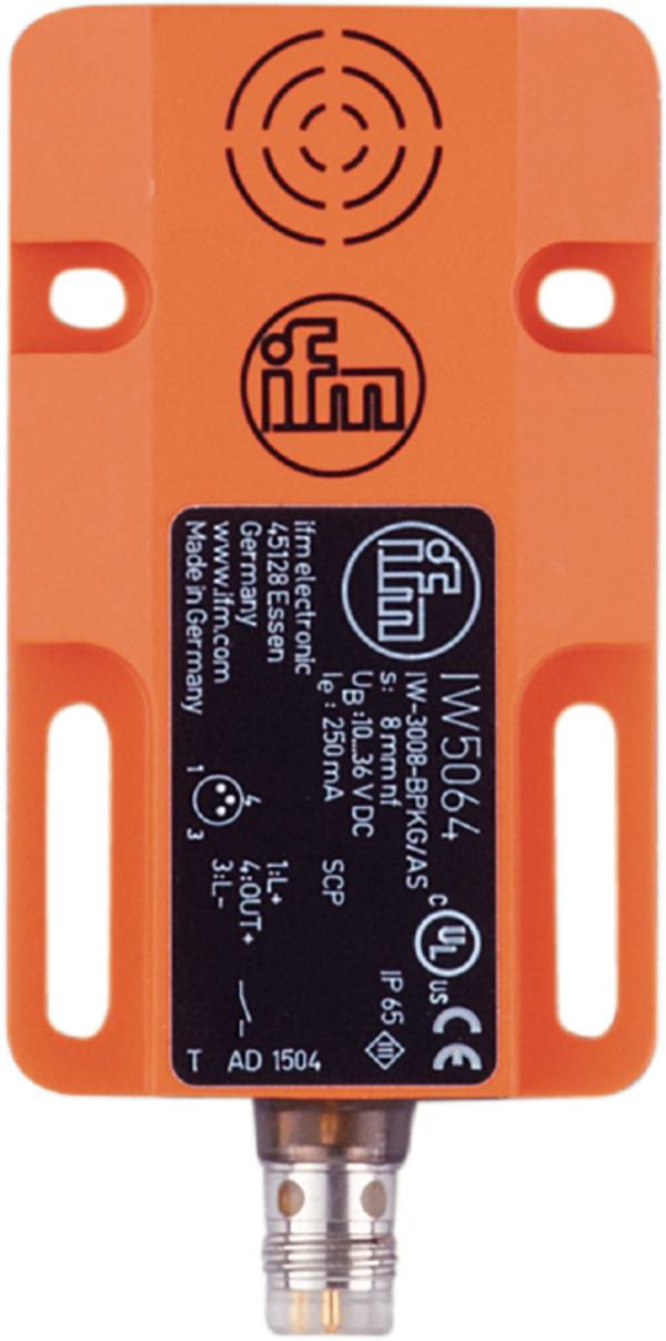 ifm Electronic Sensor Inductief IW5064 IW5064  Niet vlak PNP (l x b x h) 60 x 36 x 10 mm