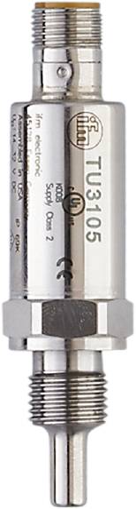 Ventiel met opschrift '3105', toont certificeringsteken en serienummer. Zilverkleurig, metaalachtig materiaal.