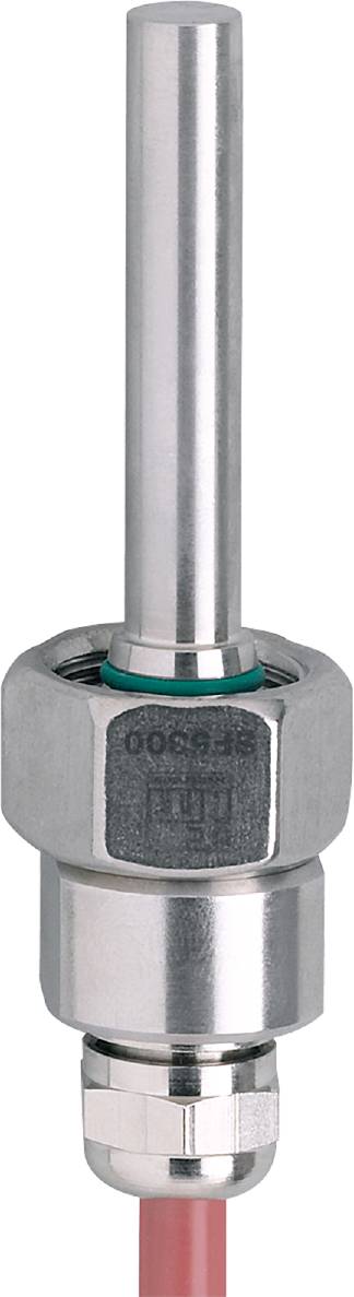 Een metalen schroefverbinding met een groene afdichtingsring, die wordt gebruikt voor buisverbindingen.