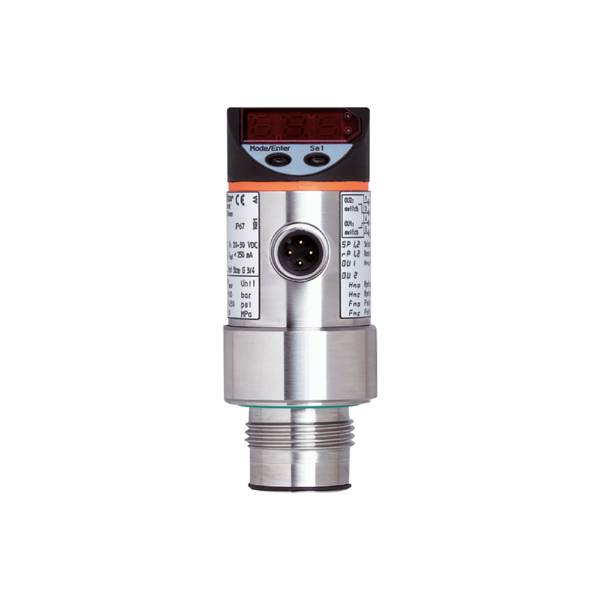ifm Electronic Druksensor 1 stuk(s) PF2954 -0.05 MPa tot 1 MPa M12 1x NC, 1x NO, Analoog Piece