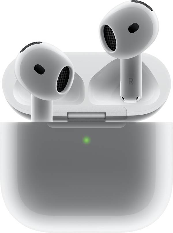 Apple AirPods 4 AirPods  Bluetooth Stereo Wit  Oplaadbox, Bestand tegen zweet
