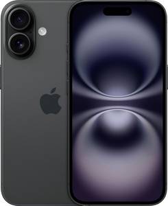 Conrad Apple iPhone 16 Zwart 128 GB 15.5 cm (6.1 inch) aanbieding