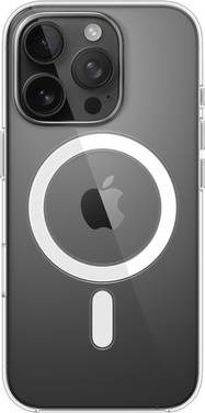 Apple Clear Case Case Apple iPhone 16 Pro Transparant Stootbestendig, Inductieve lading