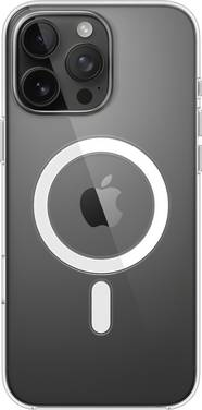 Apple Clear Case Case Apple iPhone 16 Pro Max Transparant Stootbestendig, Inductieve lading