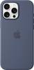Apple Silicone Case MagSafe Silicon Case Apple iPhone 16 Pro Max Denim Stootbestendig, Inductieve lading