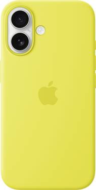 Apple Silicone Case MagSafe Silicon Case Apple iPhone 16 Carambola Stootbestendig, Inductieve lading