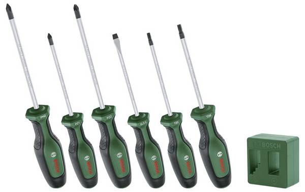 Bosch Home and Garden 1600A02W7L Schroevendraaierset Universeel  Pozidriv