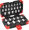 Vigor V2687N Dopsleutelset Metrisch 1/4" (6,3 mm)