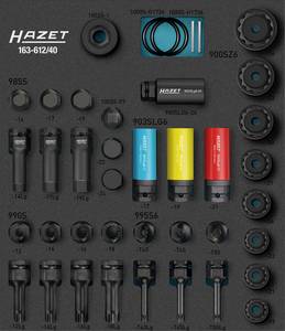Conrad Hazet 163-612/40 Dopsleutelset aanbieding