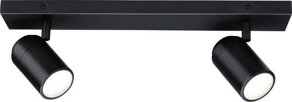 Paulmann  66775 Plafondlamp GU10     Zwart (mat)