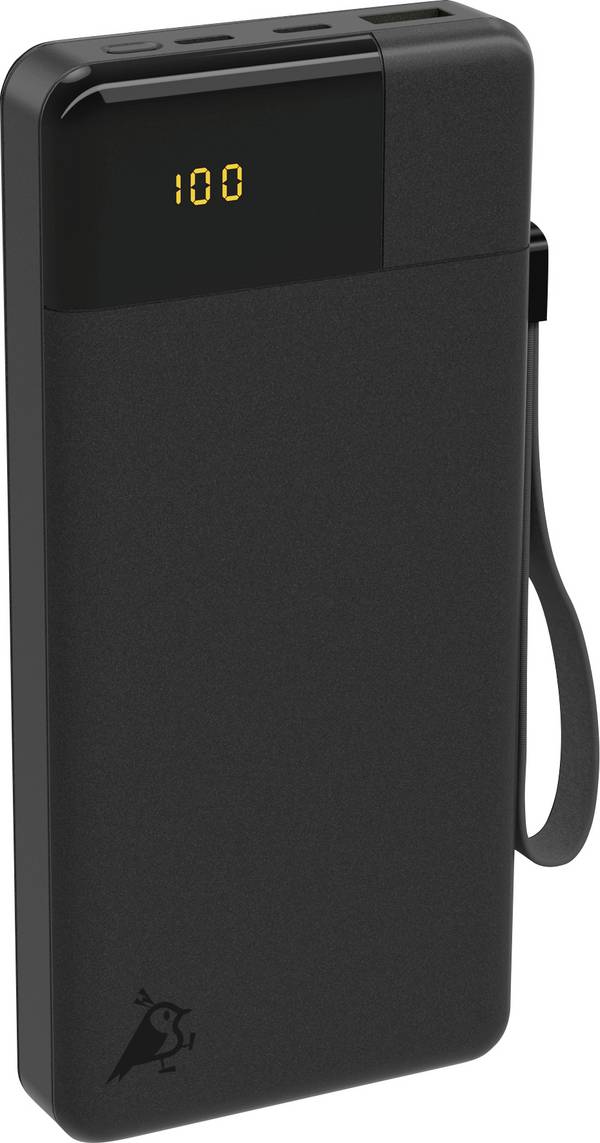 Aqiila Powerbird B20B Powerbank 20000 mAh LiPo USB-A, USB-C Zwart