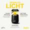 Geniaal Licht van Aqila: Draagbare lamp met 360° RGB-verlichting, 48 uur batterijduur en eenvoudige aanpassing van de sfeer.