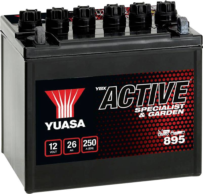 Yuasa Garden Autoaccu 12 V 26 Ah Pooltype: T4