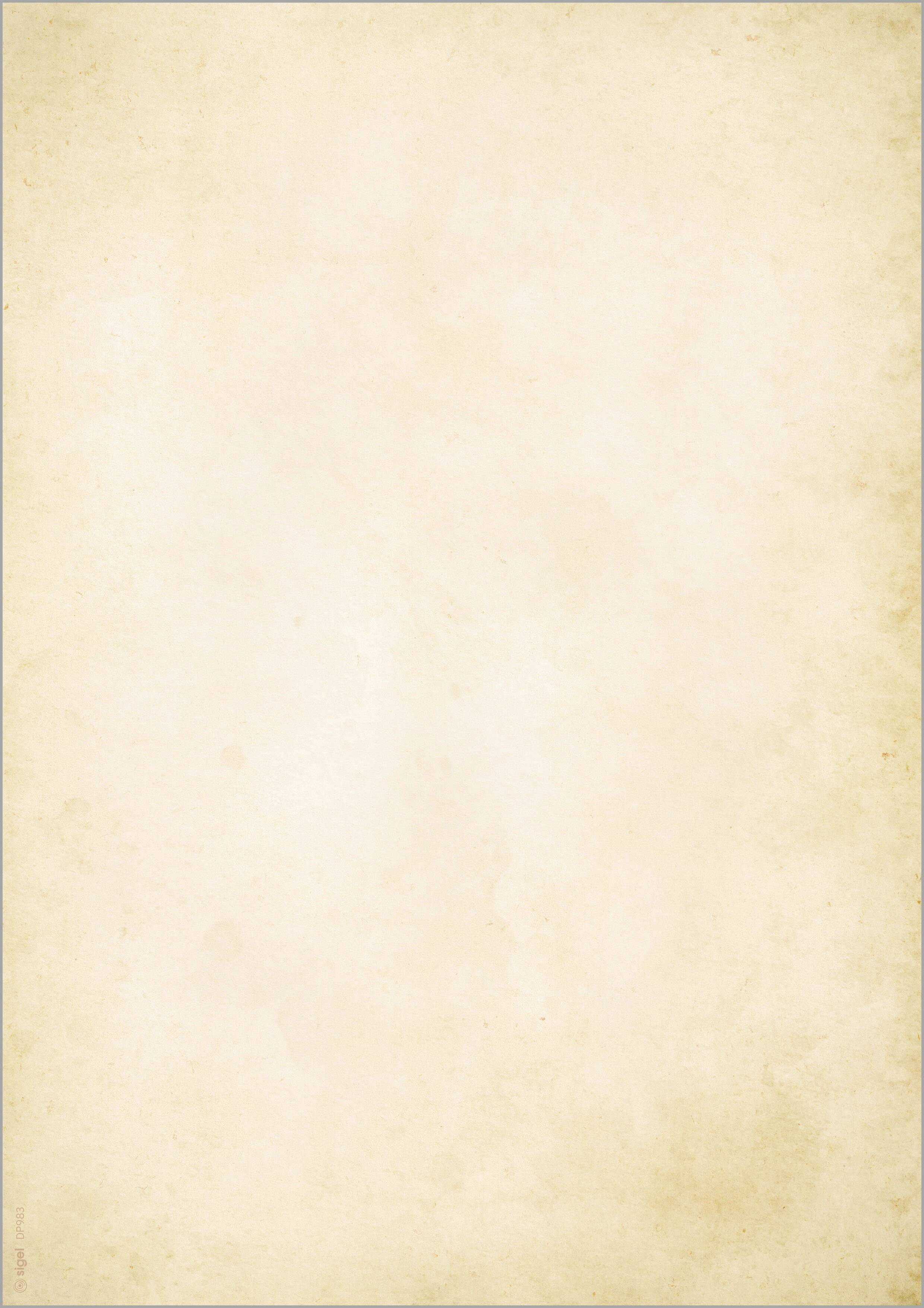 Sigel DP983 Vintage Motiefpapier Set DIN A4 90 g/m² Beige 75 vellen