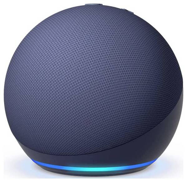 Echo Dot 5e generatie slimme luidspreker diepblauw