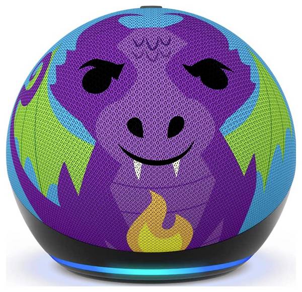 amazon echo Dot Kids (5. Generation) Drachen Design Slimme luidspreker Meerdere kleuren