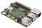 Een computerboard met meerdere USB-poorten, Ethernet-poort en sleuf voor geheugenkaarten, gebruikt voor DIY-elektronicaprojecten.